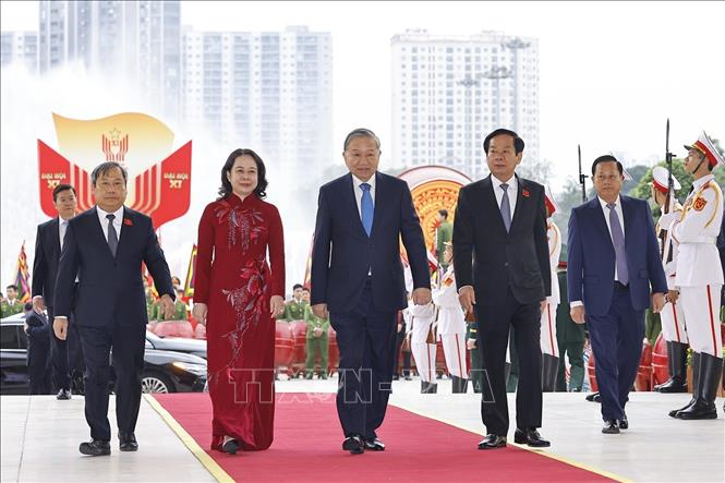 Lãnh đạo Đảng, Nhà nước dự khai mạc Đại hội Thi đua yêu nước toàn quốc lần thứ XI